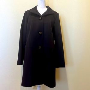 J. Crew Navy wool coat size 6